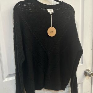 Black Sweater from Bibi - NWT